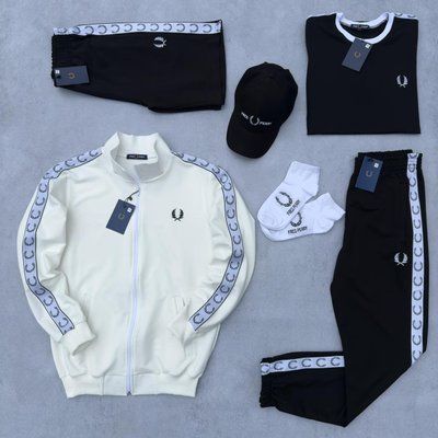 Спортивный костюм Fred Perry мужской футболка шорты кепка весна осень лето фред перри M 2630815928 фото