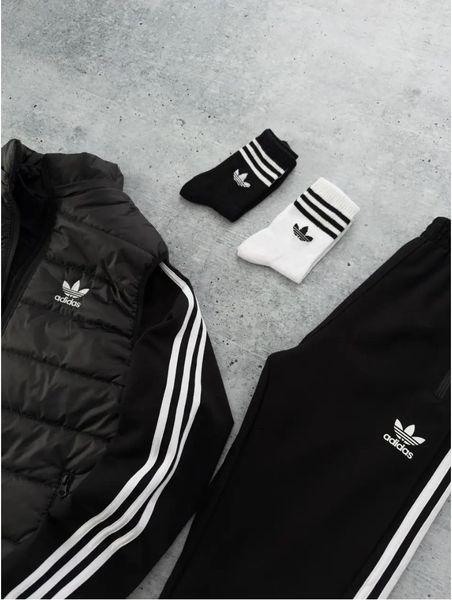 Спортивний костюм чоловічий Адідас Adidas жилет шкарпетки комплект з олімпійкою весняний осінній XL 2623319150 фото