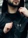 Вітрівка куртка чоловіча чорна Андер Армор under armour весняна осіння легка водовідштовхуюча 2495188806 фото 3