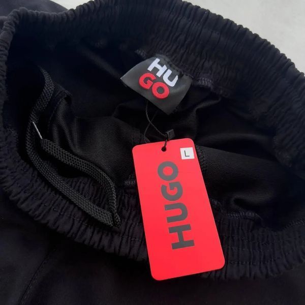 Спортивный Костюм Мужской Летний HUGO шорты футболка + кепка спортивный комплект XL 2607648022 фото