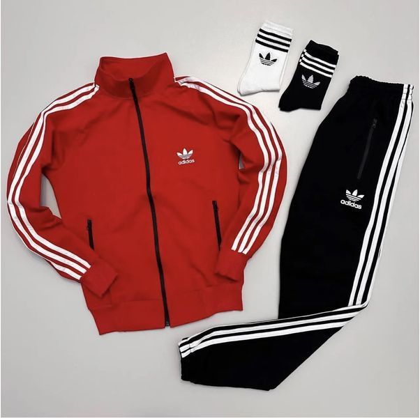 Спортивный костюм мужской Адидас Adidas весенний осенний летний олимпийка штаны XL 2616534906 фото