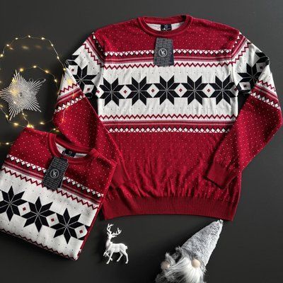 Свитер женский новогодний с оленями теплая женская зимняя кофта XXL 2379620885 фото