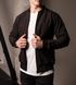 Бомбер чоловічий Softshell Slant pockets чорний куртка з блискавкою легка однотонна осінь весна повсякденна 2666703226 фото 3