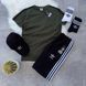 Шорти футболка + кепка Adidas комплект чоловічий літній повсякденний XL 2607735797 фото 1