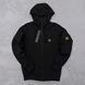 Толстовка мужская Stone Island черная весенняя летняя осенняя кофта с капюшоном двунитка повседневная M 2611829170 фото 1