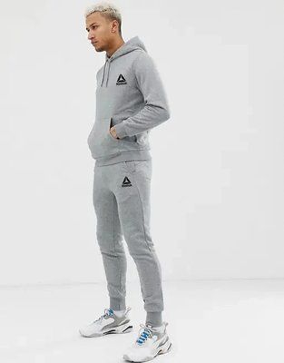 Спортивный костюм Мужской Рибок Осенний теплый Reebok Худи и штаны XXL 2355287909 фото