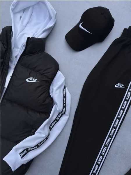 Костюм мужской Найк Nike жилетка кофта штаны кепка весенний осенний L 2627670305 фото
