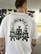 Мужская футболка Chrome Hearts белая с принтом хлопковая спортивная повседневная лето осень весна S 2670291875 фото 4