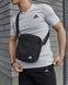 Спортивний комплект чоловічий Adidas сіра футболка+чорні шорти+барсетка костюм літній адідас повсякденний 2655165266 фото 8