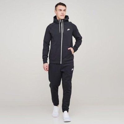 Мужской Спортивный костюм найк молодежный демисезонный легкий черный NIKE S 1619115099 фото