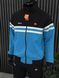 Зип-худи мужская Ellesse голубая весенняя летняя осенняя спортивная кофта воротник-стойкая двунитка повседнев XXL 2611889103 фото 5