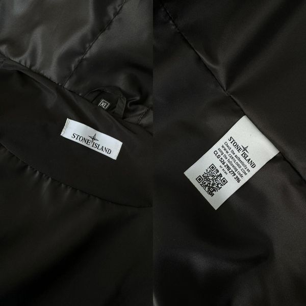 Ветровка куртка мужская Stone Island черная весенняя осенняя легкая водоотталкивающая 2487322582 фото