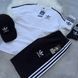 Спортивный Костюм Мужской Летний Adidas шорты футболка +кепка спортивный комплект M 2607457955 фото 2