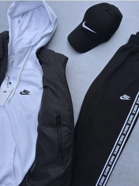 Костюм мужской Найк Nike жилетка кофта штаны кепка весенний осенний XXL 2627670307 фото