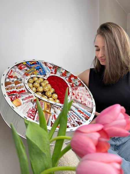 Подарунковий набір жіночий бокс для мами сестри подруги Розміри: 520/520/120 2285595458 фото