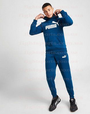 Крутой Мужской Спортивный костюм легкий весенний для прогулок синий PUMA XXL 2081721408 фото