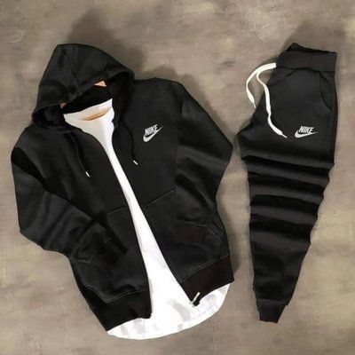 Чоловічий Спортивний костюм Найк теплий Осінній Nike Кофта та штани S 2354006106 фото