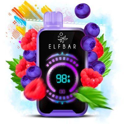 EIfBar FS 18 000 Touch Blueberry Raspberry Черника Малина 18k19 фото