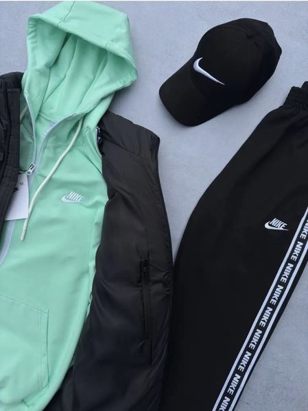 Костюм мужской Найк Nike жилетка кофта штаны кепка весенний осенний M 2627674077 фото