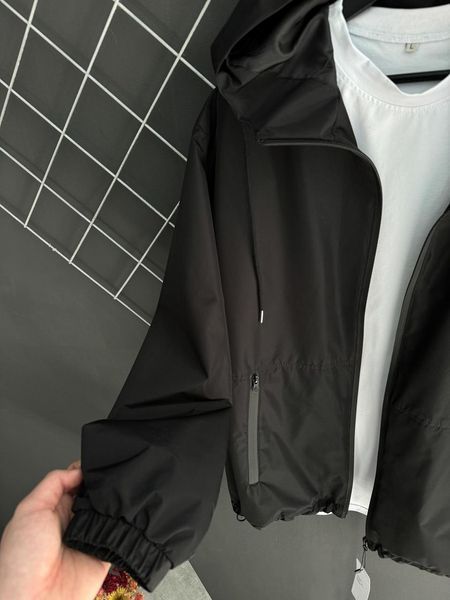 Ветровка куртка мужская Андер Армор Under Armour черная весенняя осенняя легкая водоотталкивающая 2487322592 фото