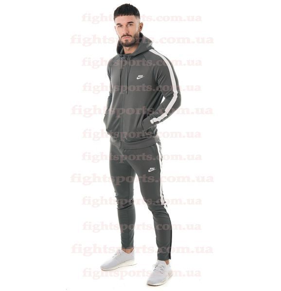 Чоловічий Спортивний костюм найк весна осінь для сірий NIKE 1596091414 фото