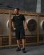 Спортивний комплект чоловічий Jordan чорний футболка шорти літній костюм трикотажний джордан повсякденний 2655165171 фото 9