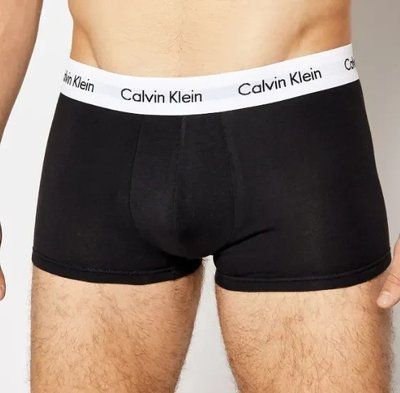 Чоловічі труси Кельвін Кляйн (Calvin Klein) Набір з 3 штук, Набір Чоловічої нижньої білизни - бавовняні M 2348547344 фото