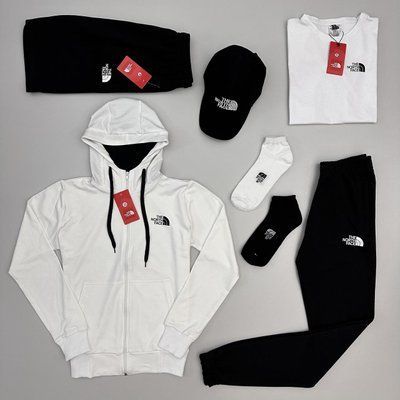 Спортивный костюм мужской The North Face футболка шорты кепка носки комплект Тнф осенний весенний летний XXXL 2629046556 фото