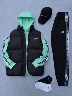 Костюм мужской Найк Nike жилетка кофта штаны кепка весенний осенний XL 2627674079 фото