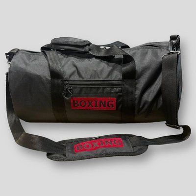 Сумка спортивная тубус BOXING TGR черная размер 52*25*25см 2453975318 фото