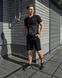 Спортивний комплект чоловічий Nike чорний футболка шорти барсетка костюм літній найк повсякденний L 2657449871 фото 9