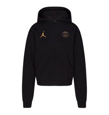 Зіп-худі чоловіча Jordan x PSG чорна осіння веснянна літня спортивна кофта с капюшоном двонитка S 2611208364 фото
