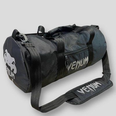 Сумка спортивная Венум тубус VENUM черная размер 52*25*25см 2454075488 фото