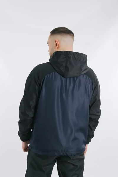 Ветровка анорак куртка мужская Найк "House" Nike синяя весенняя осенняя легкая водоотталкивающая XL 2490463408 фото
