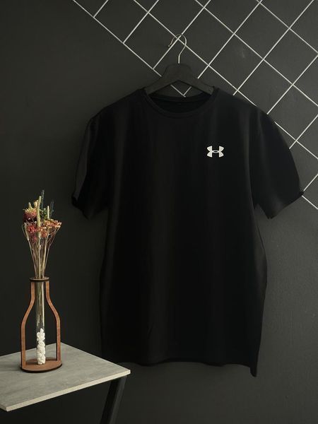 Спортивний Костюм Чоловічий Літній шорти футболка Under Armour чорний спортивний комплект 2606906056 фото