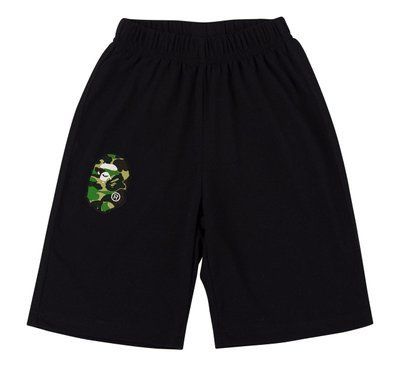 Шорти чоловічі Bape чорні трикотажні спортивні повсякденні 2604053649 фото