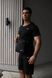 Спортивний комплект чоловічий Nike чорний футболка шорти барсетка костюм літній найк повсякденний XXL 2657449873 фото 6