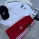 Спортивний Костюм Чоловічий Літній Adidas шорти футболка + кепка спортивний комплект XL 2607460299 фото 2