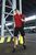 Спортивний комплект чоловічий Nike поло червоне+ шорти чорні+ барсетка костюм літній найк повсякденний 2655165214 фото