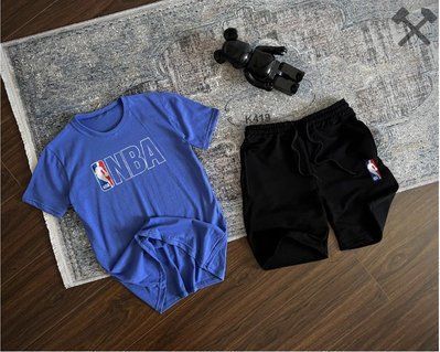 Літній чоловічий спортивний костюм NBA шорти футболка комплект чікаго буллз L 2608972734 фото