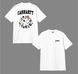 Футболка чоловіча оверсайз carhartt біла широка бавовняна теніска вільного крою 2602625083 фото 1