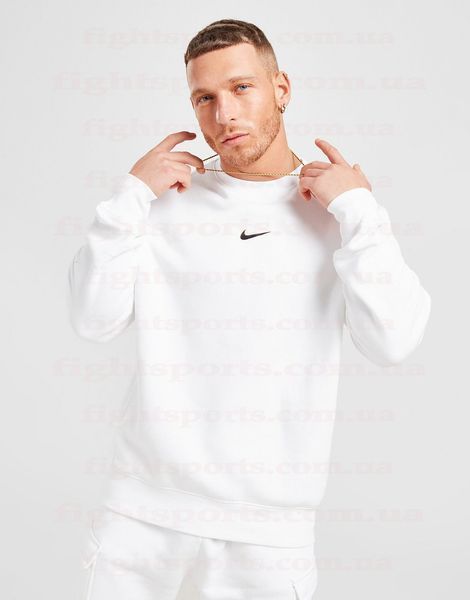 Спортивний костюм чоловічий Найк без капюшона стильний білий NIKE 1596092362 фото