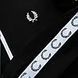 Худи мужская с молнией Fred Perry черная весенняя летняя осенняя спортивная кофта двунитка воротник-стойка M 2611835989 фото 2