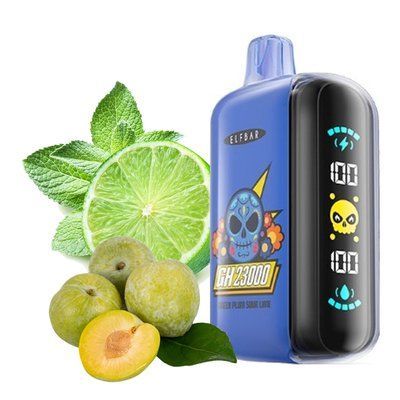 EIfBar GH23 000 Green Plum Sour Lime Зеленая Слива Кислый Лайм 23k5 фото