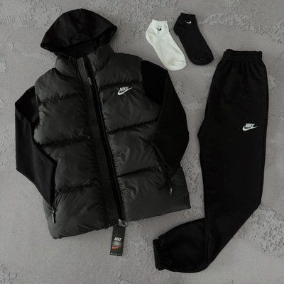 Спортивный костюм мужской Найк Nike жилетка спортивный комплект демисезонный весенний осенний M 2627429424 фото