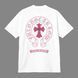 Футболка чоловіча Chrome Hearts біла з принтом бавовняна спортивна повсякденна літо осінь весна 2669243924 фото 1