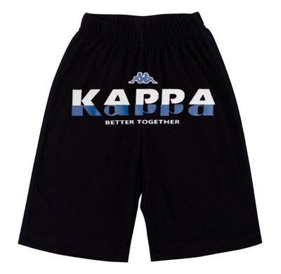 Шорти чоловічі Kappa чорні трикотажні спортивні повсякденні XL 2605599705 фото