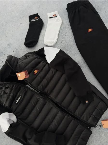 Спортивный костюм мужской элис Ellesse жилетка комплект весенний осенний XXL 2630409997 фото