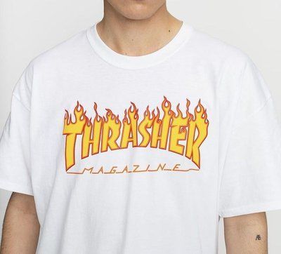 Футболка чоловіча оверсайз thrasher чорна трикотажна широка теніска L 2603584923 фото