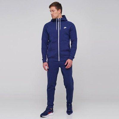 Мужской Спортивный костюм найк молодежный демисезонный легкий синий NIKE M 1618863518 фото